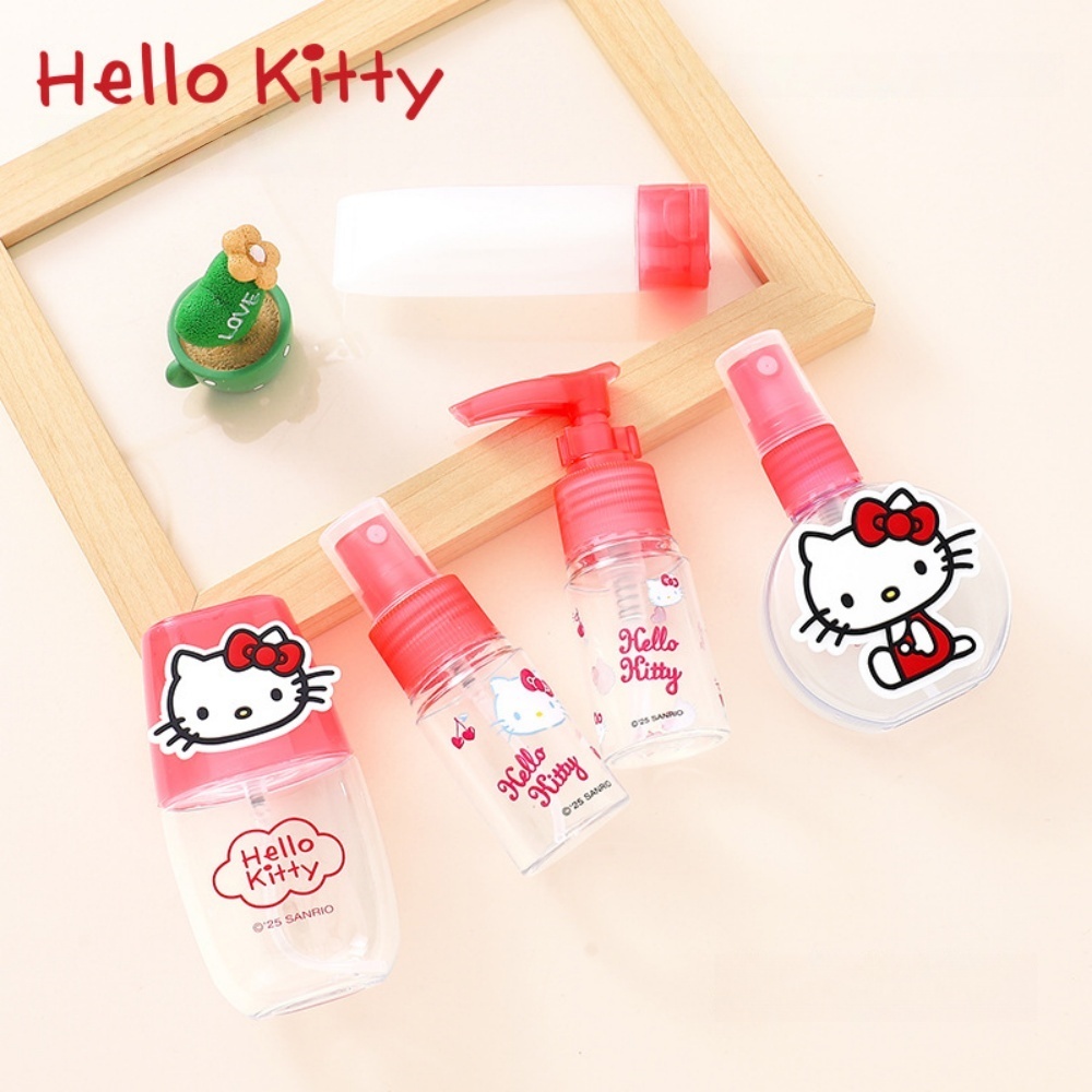 Perfume Atomizer Travel - 55/60/100ml Genuine Sanrio Plastic Refillable Bottle