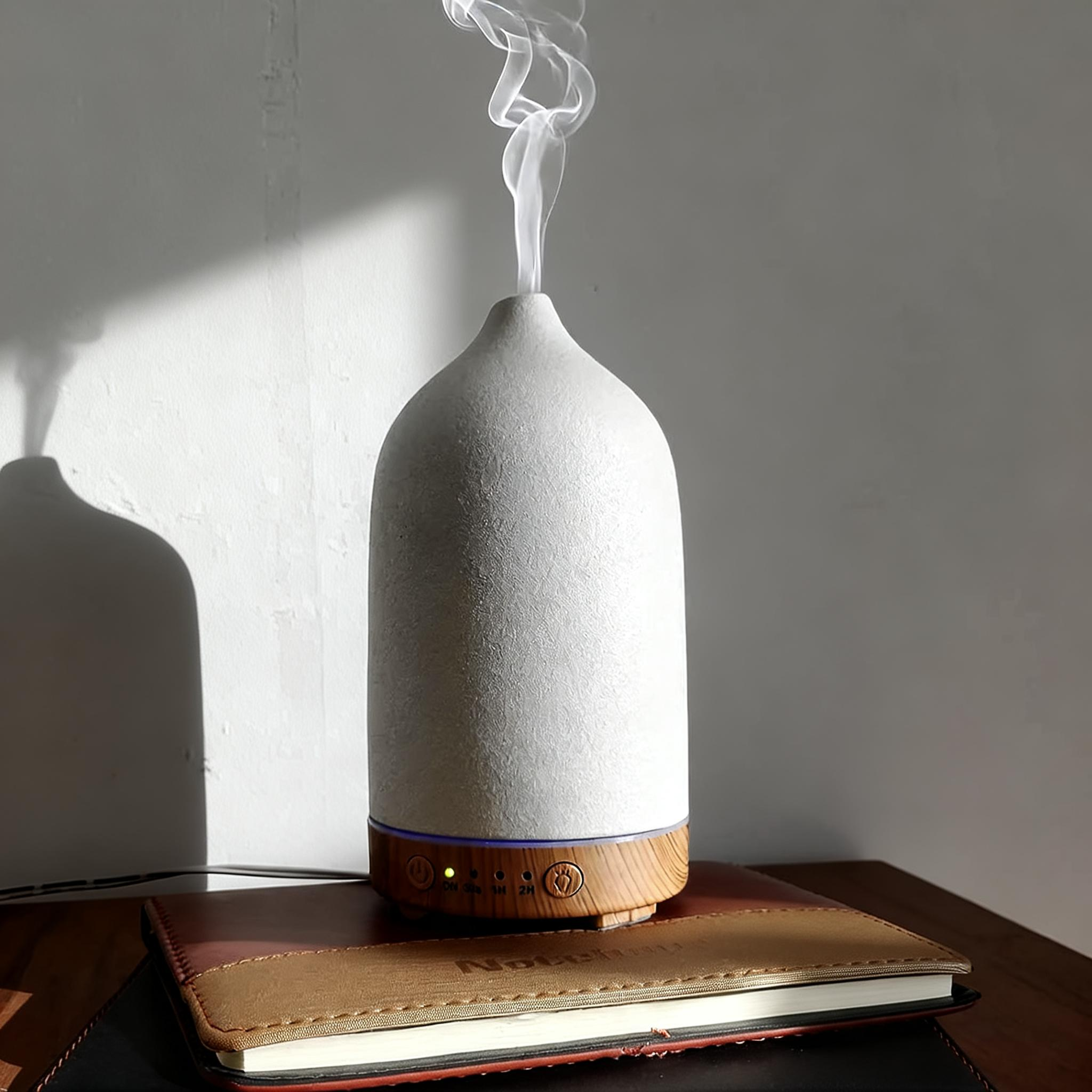 Home Fragrance Accessories - 100ml Ceramic Essential Oil Diffuser for