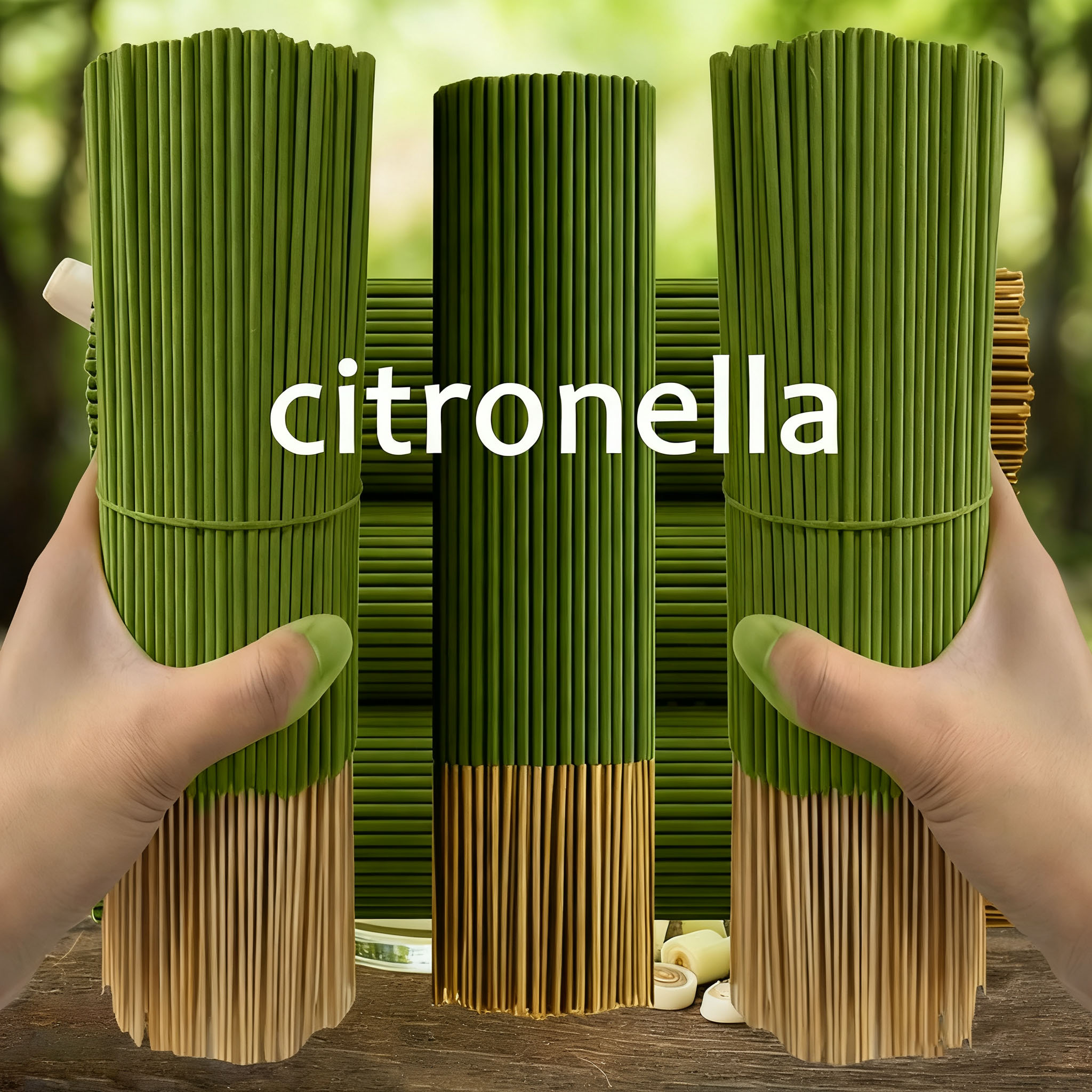 Smokeless Incense Stick - Lemongrass Sticks That Extend the Burning