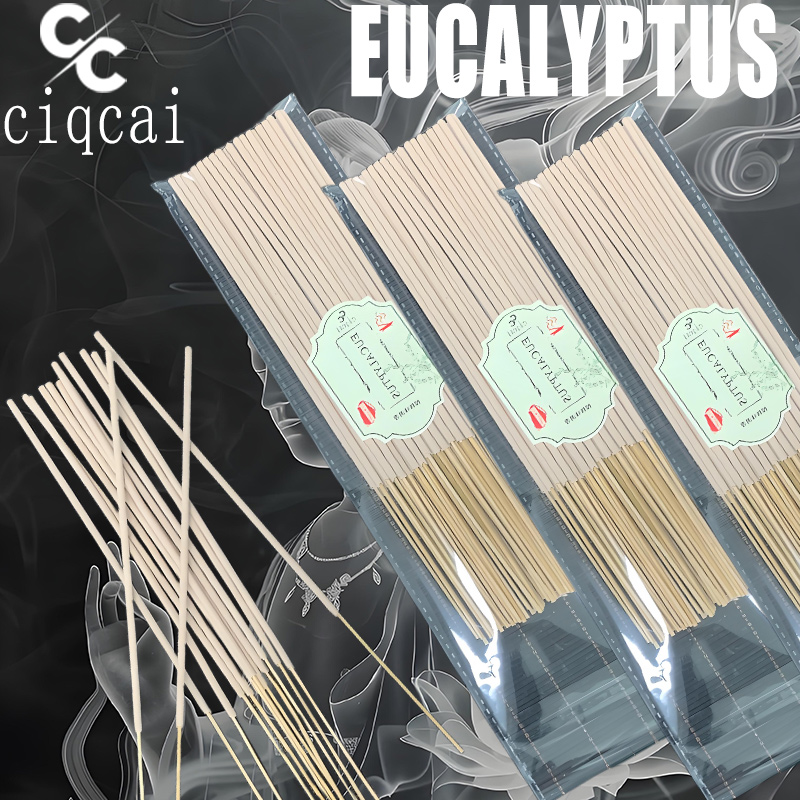 Smokeless Incense Stick - Premium Thick Eucalyptus Incense Sticks, Length