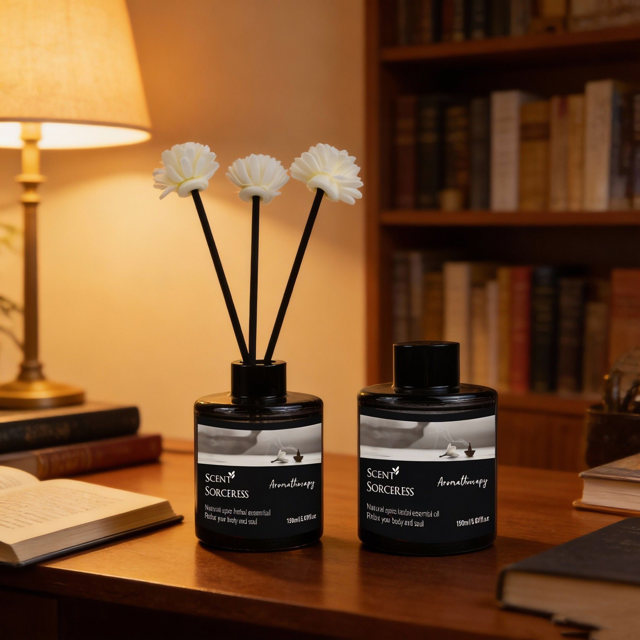 Home Fragrance Accessories - 150ml Rattan Reed Diffuser Sets Fragrance