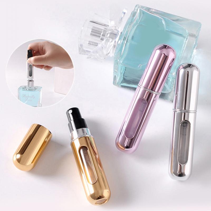 Perfume Atomizer Travel - Wholesale Perfume Refill Bottle 5ml Metal