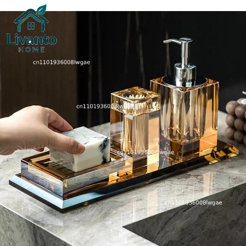Crystal Glass Bathroom Accesso - Home Fragrance Jar のレビューと価格