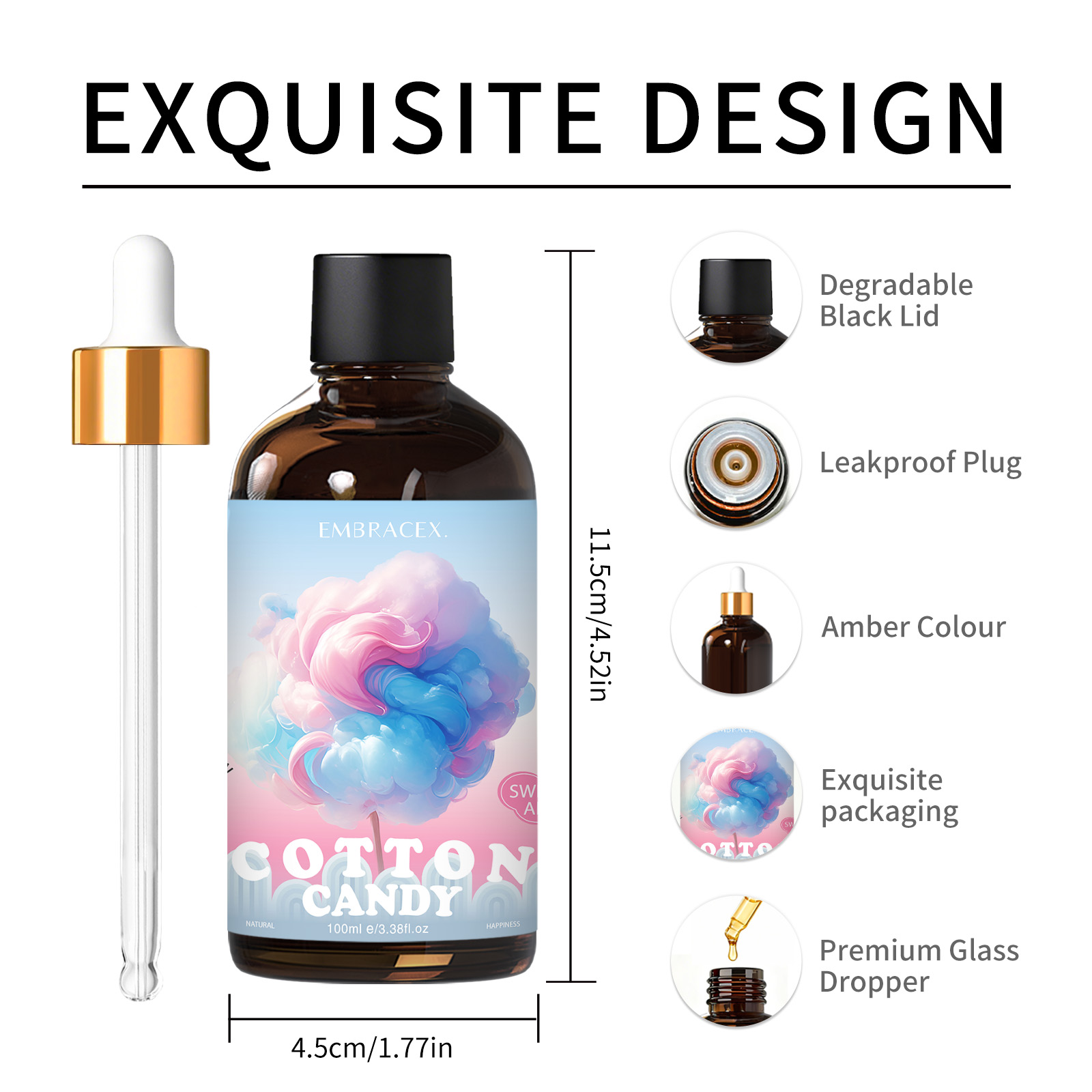 100ml Cotton Candy Essential O - Home Fragrance Accessories のレビューと価格