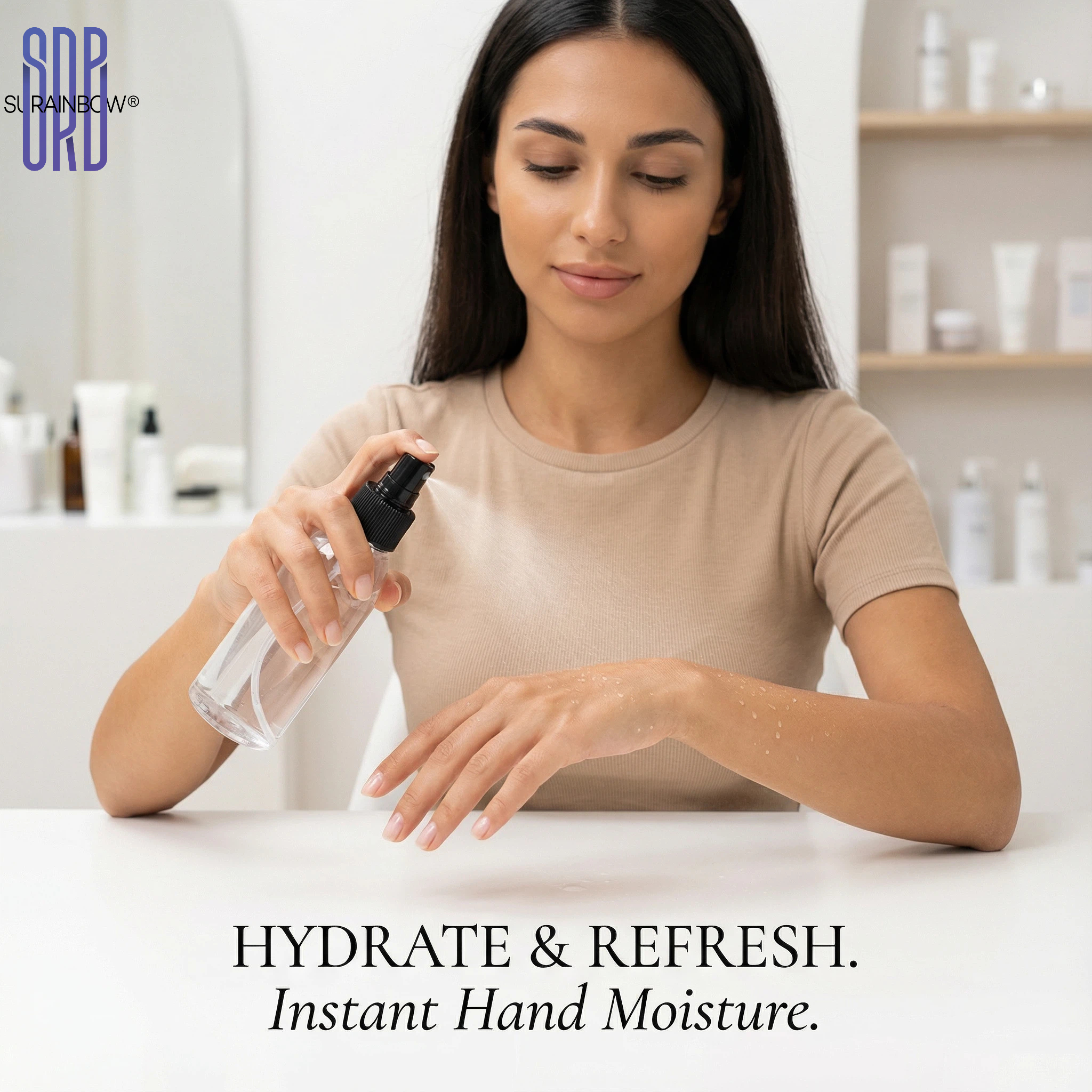 Spray Bottles, Clear Plastic E - Perfume Atomizer Travel のレビューと価格