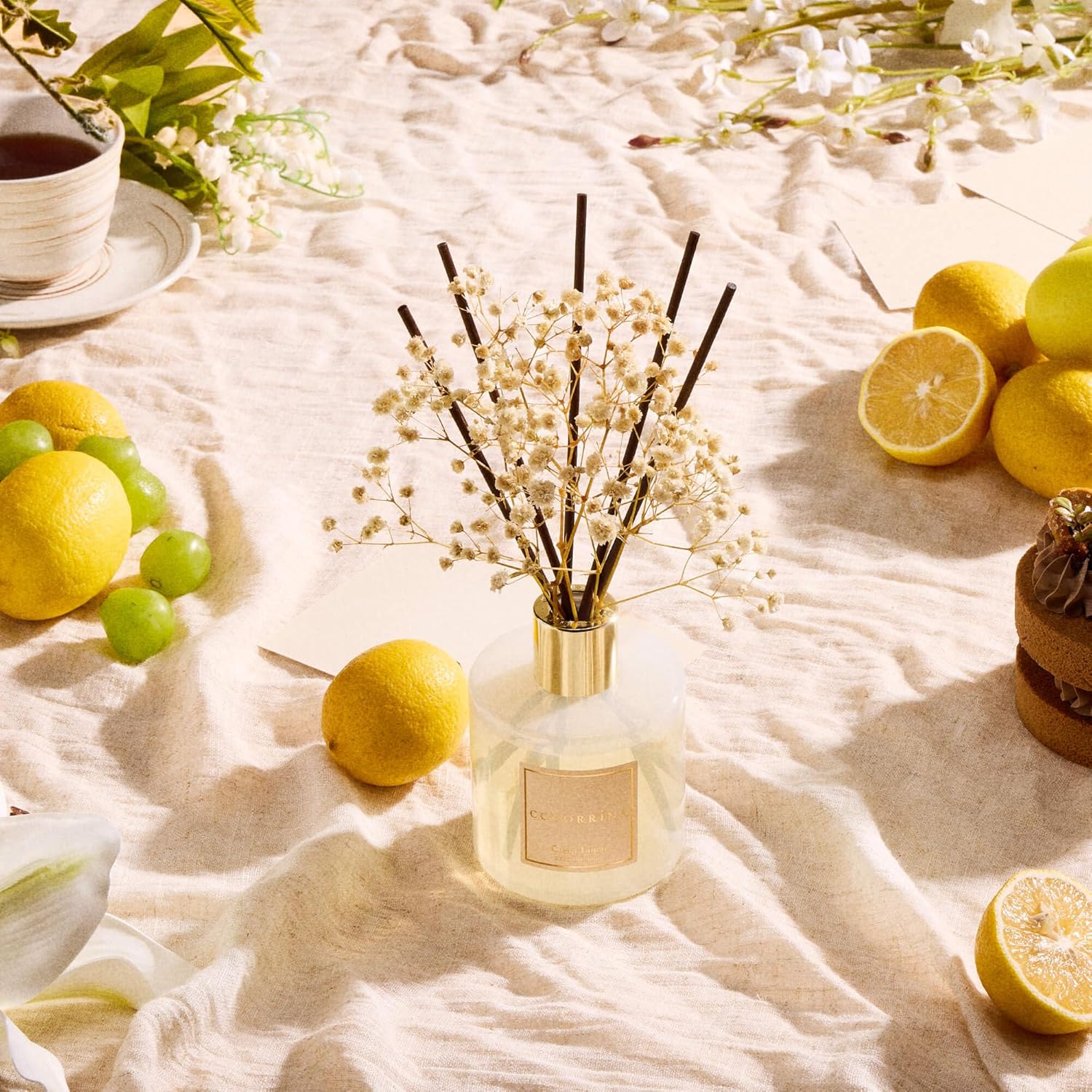Reed Diffuser Set, Clean Linen - Home Fragrance Linen のレビューと価格