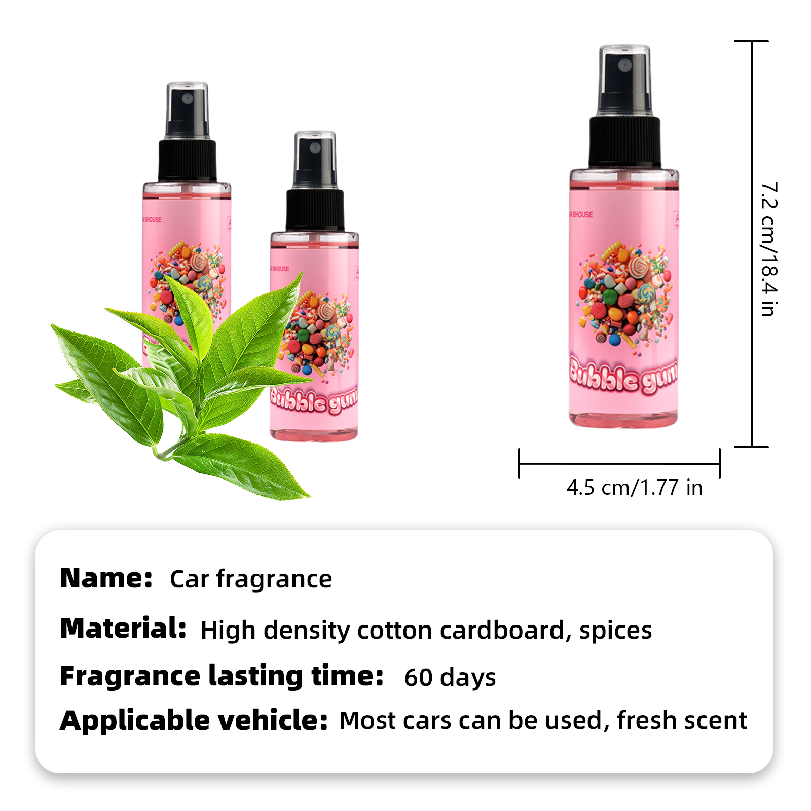 100ml BUBBLEGUM-Scented Hand-S - Home Fragrance Room Spray のレビューと価格