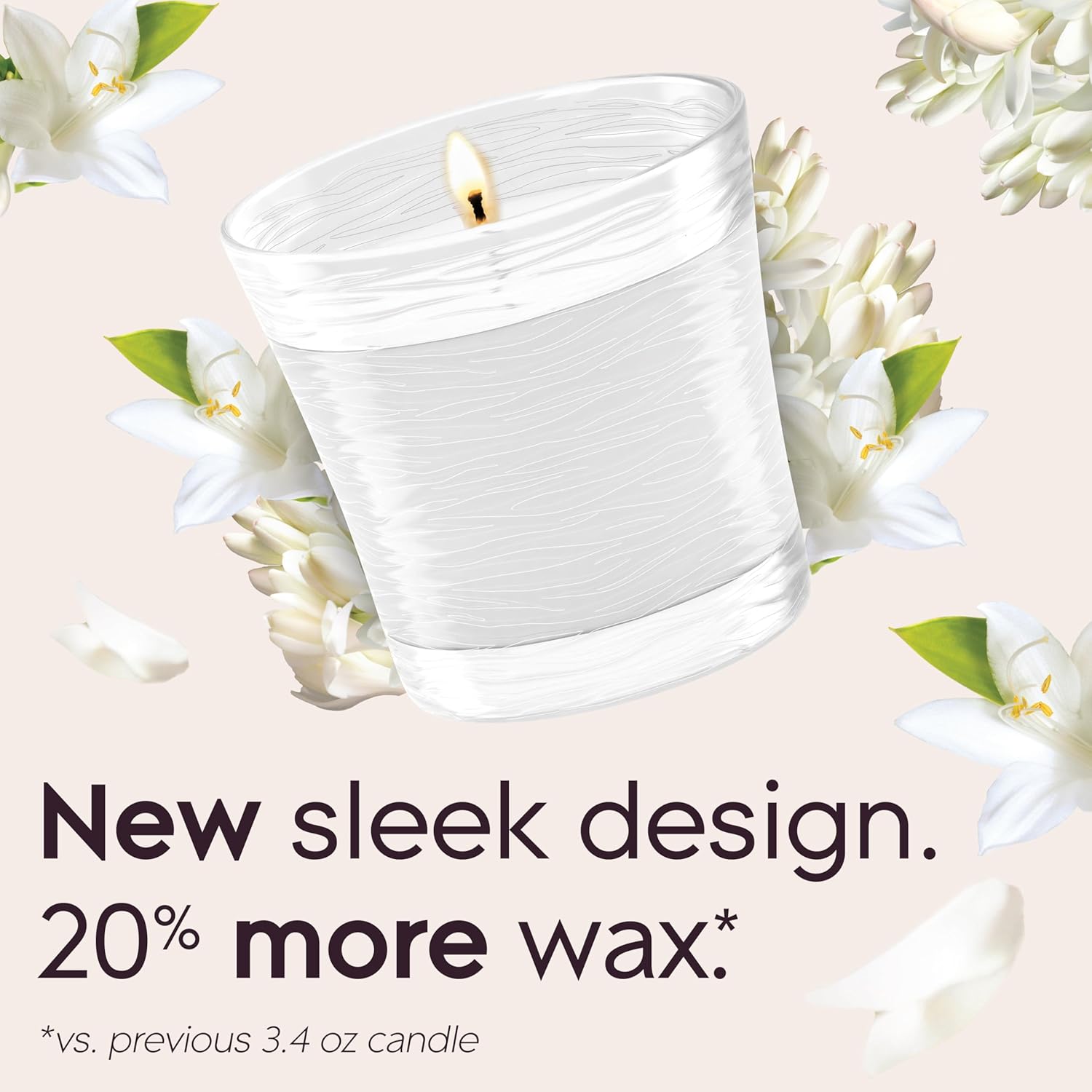 Scented Candle Jar Clean Linen - Home Fragrance Linen のレビューと価格