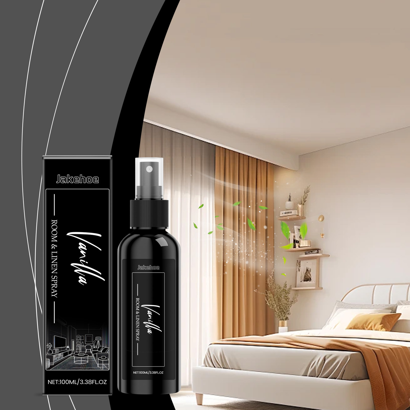 Linen Fabric Spray,Long-Lastin - Home Fragrance Linen のレビューと価格