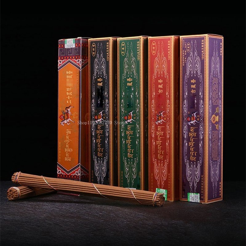 4 Bundles/box Tibetan Incense  - Smokeless Incense Stick のレビューと価格