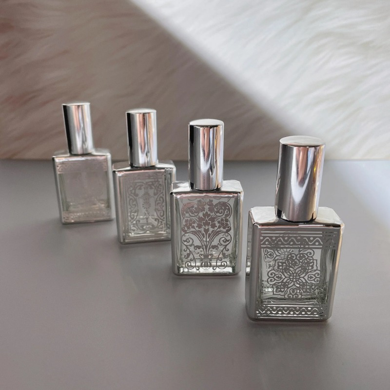 15ml 4 Random Patterns Glass P - Perfume Atomizer Travel のレビューと価格