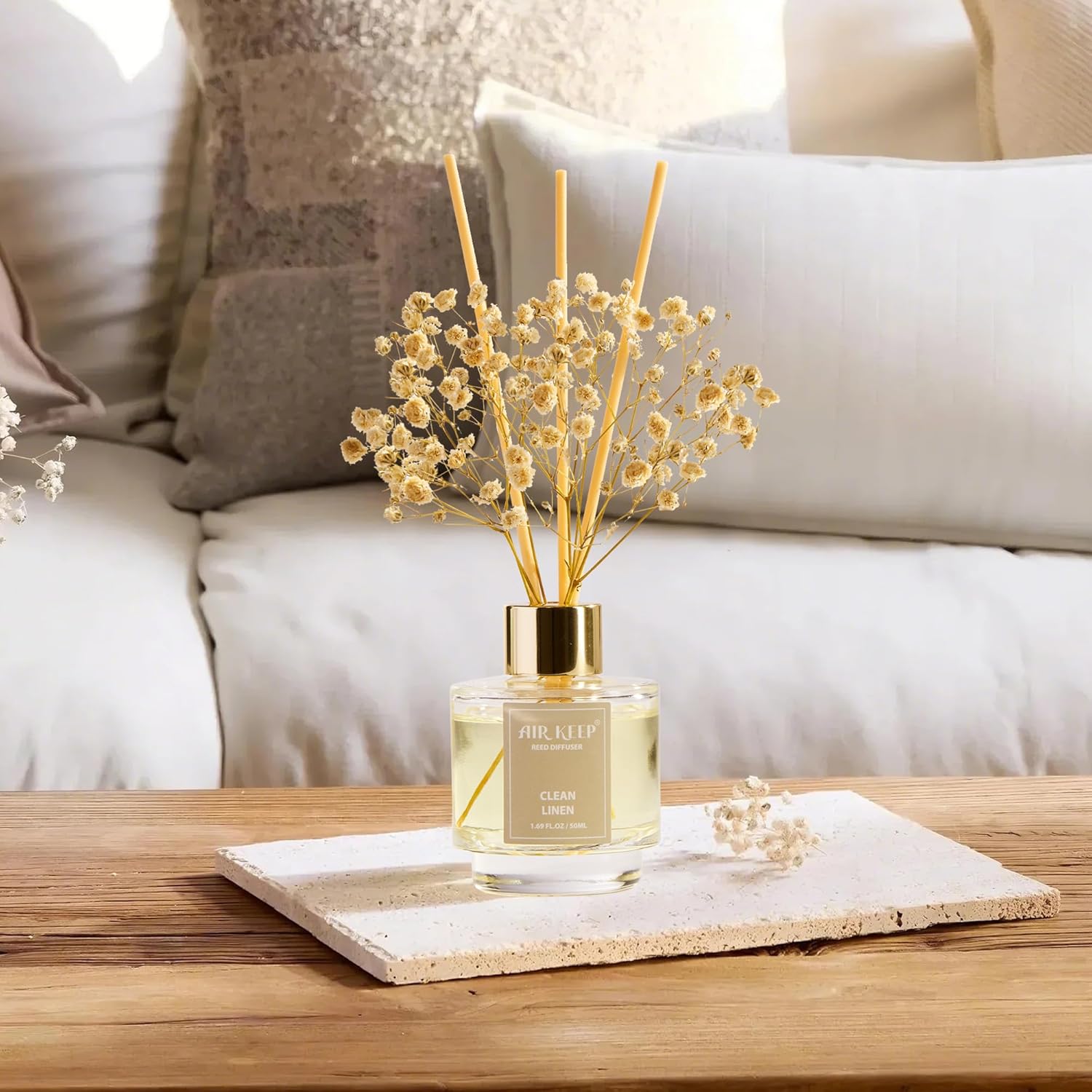 3-Pack Reed Diffuser Set: Clea - Home Fragrance Linen のレビューと価格