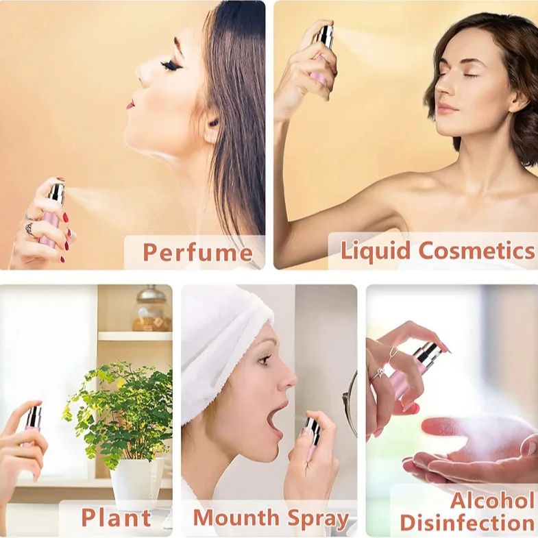 4pcs+4 Accessories 5ml Refilla - Perfume Atomizer Travel のレビューと価格