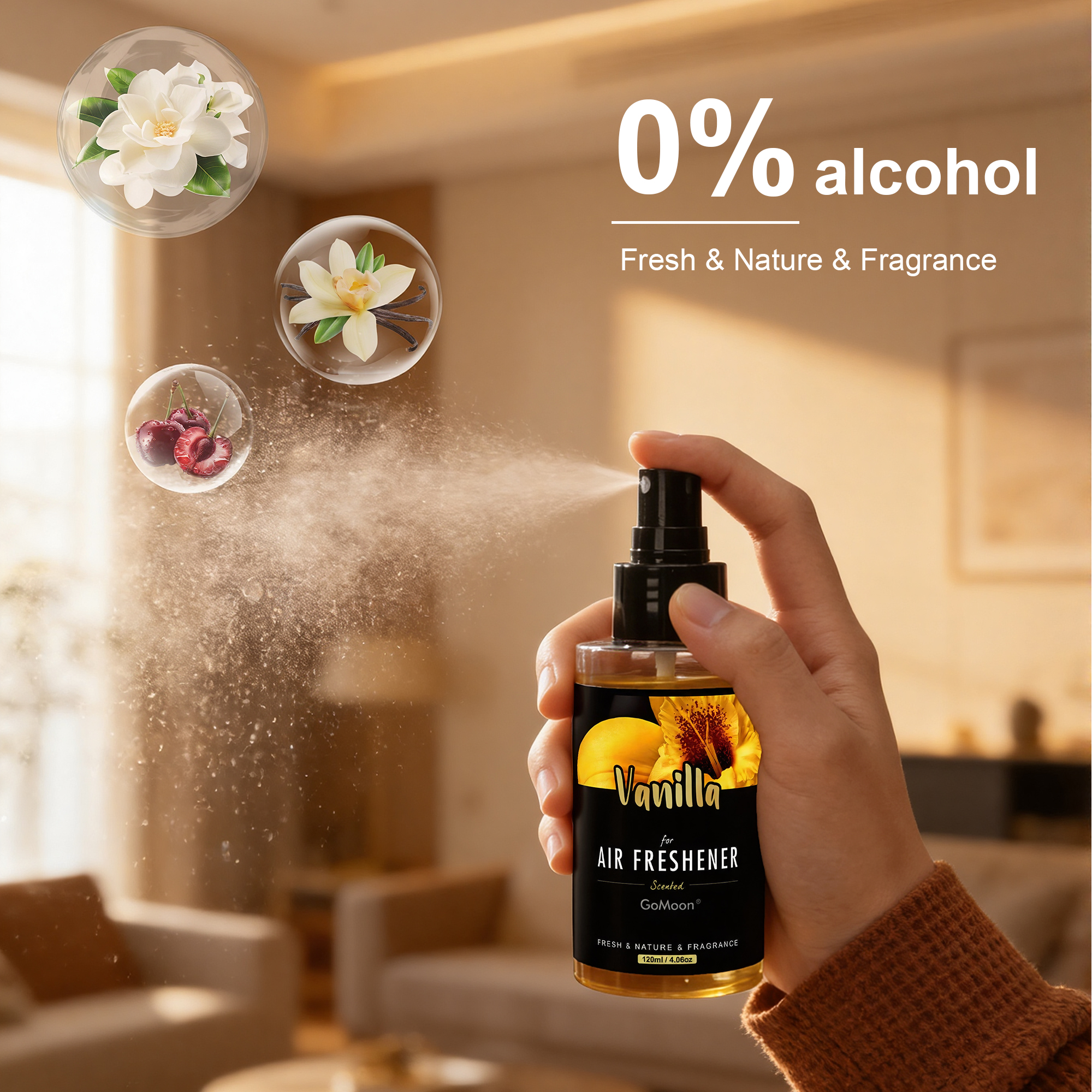 flower/fruit/candy scent car f - Home Fragrance Room Spray のレビューと価格