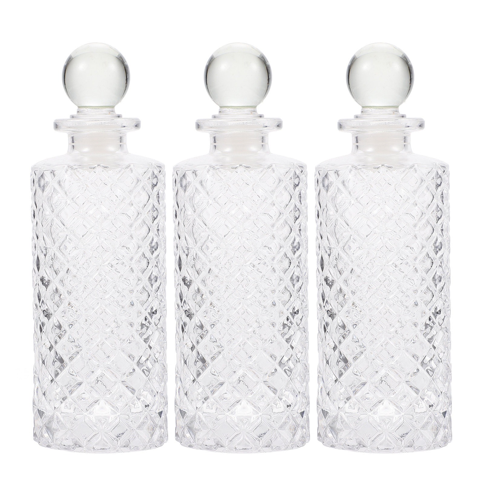3Pcs Empty Glass Diffuser Bott - Home Fragrance Jar のレビューと価格