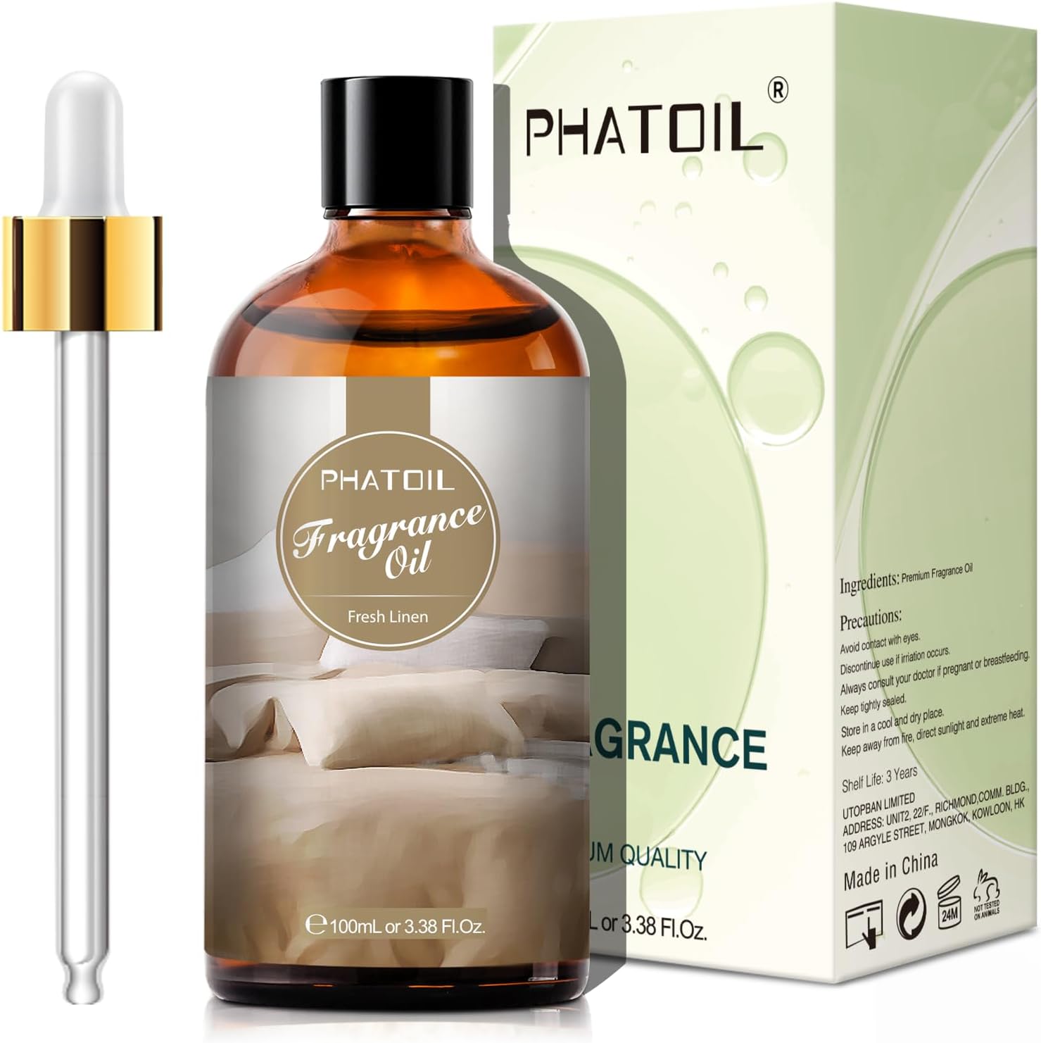 PHATOIL 3.38FL.OZ Fresh Linen  - Home Fragrance Linen のレビューと価格