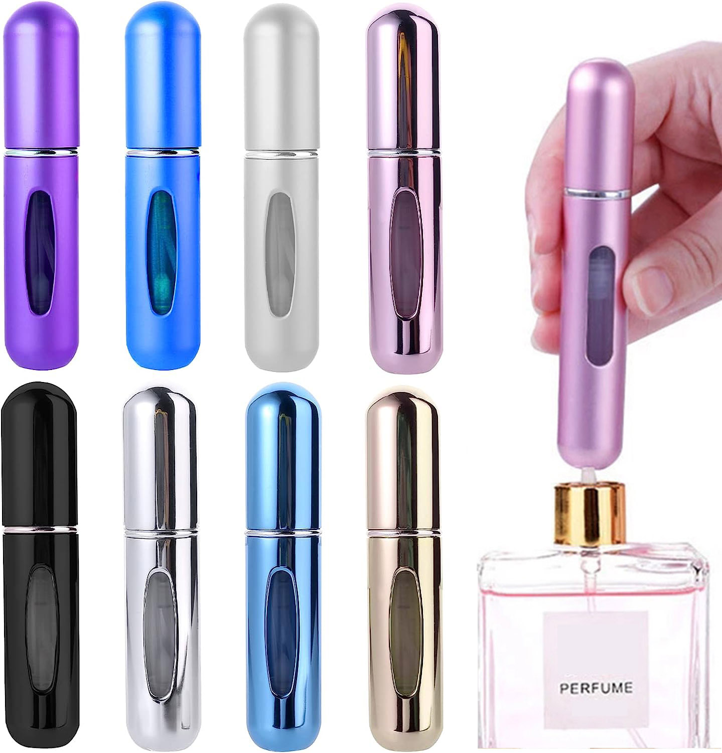 Refillable Mini Perfume Bottle - Perfume Atomizer Travel のレビューと価格