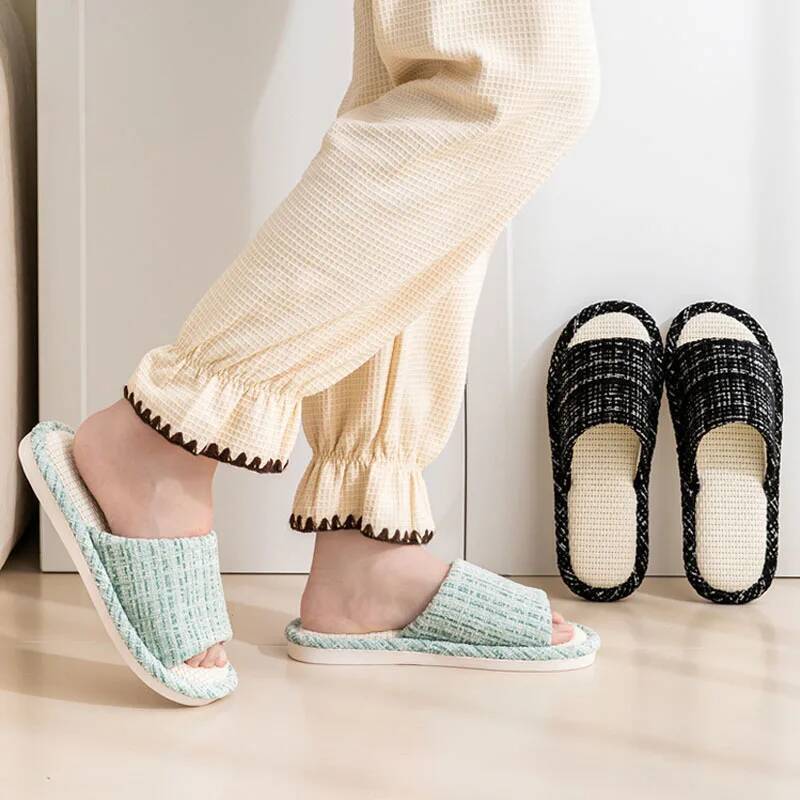 Women's Slippers Summer New Ja - Home Fragrance Linen のレビューと価格