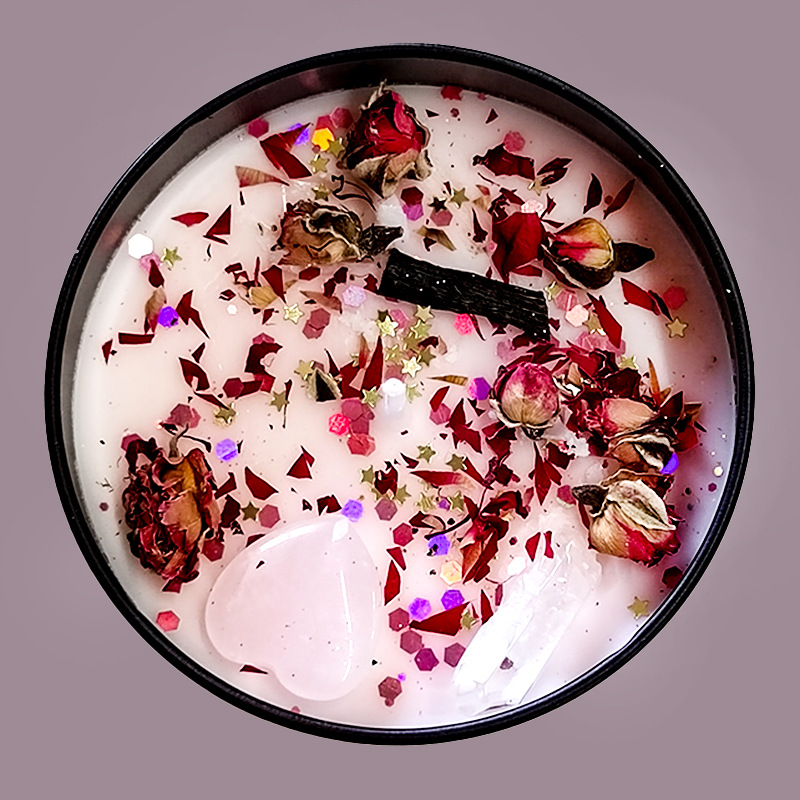 Handmade Crystal Iron Can Wax  - Home Fragrance Jar のレビューと価格