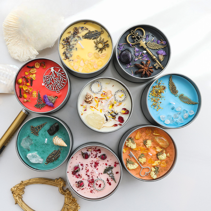 Handmade Crystal Iron Can Wax  - Home Fragrance Jar のレビューと価格