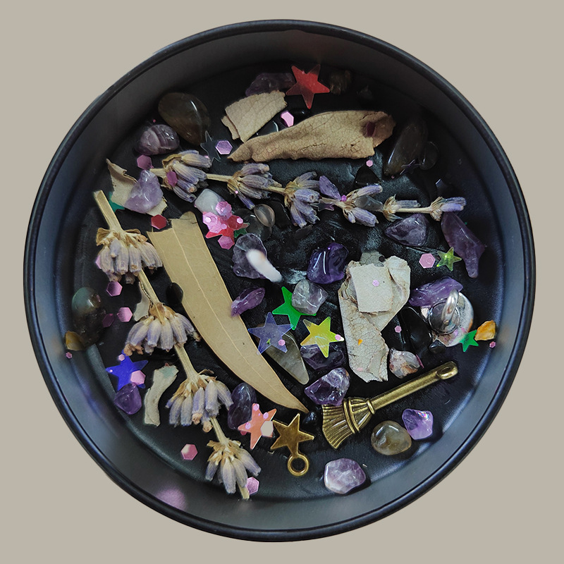 Handmade Crystal Iron Can Wax  - Home Fragrance Jar のレビューと価格