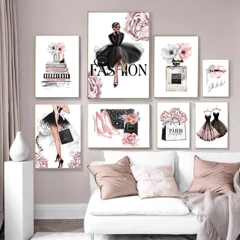 Fashion Woman Perfume Poster P - Home Fragrance Room Spray のレビューと価格