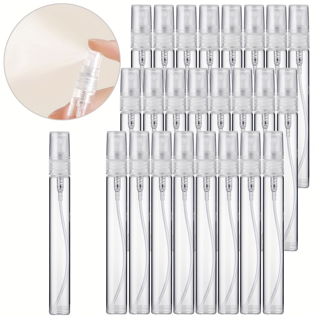 25pcs 10ml Refillable Empty Po - Perfume Atomizer Travel のレビューと価格