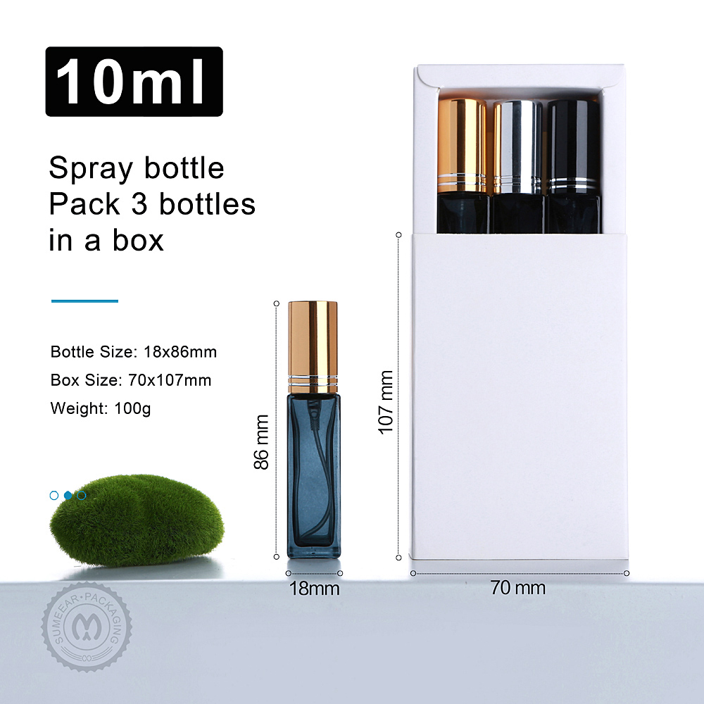 5/10/15Pcs 10ml Blue Perfume B - Perfume Atomizer Travel のレビューと価格