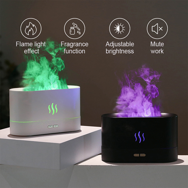USB Desktop Flame Aroma Diffus - Home Fragrance Accessories のレビューと価格