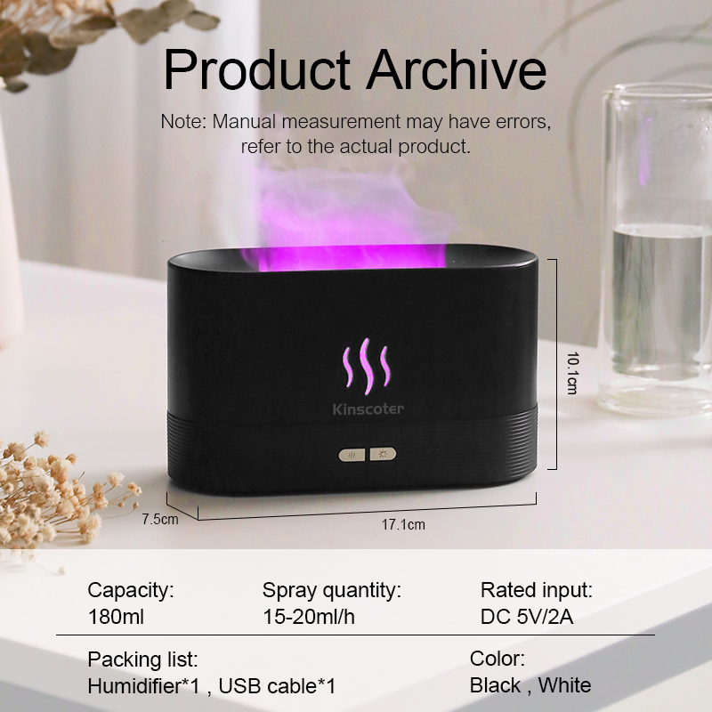 USB Desktop Flame Aroma Diffus - Home Fragrance Accessories のレビューと価格
