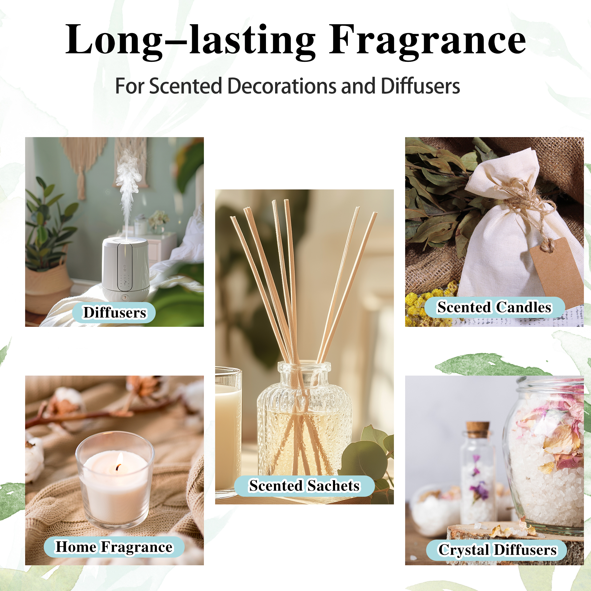 30ml 100ml Pure Natural Essent - Home Fragrance Accessories のレビューと価格