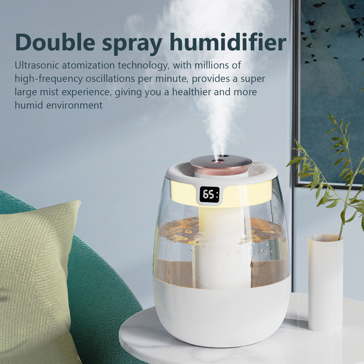 1.3L Air Humidifier Double Spr - Home Fragrance Room Spray のレビューと価格