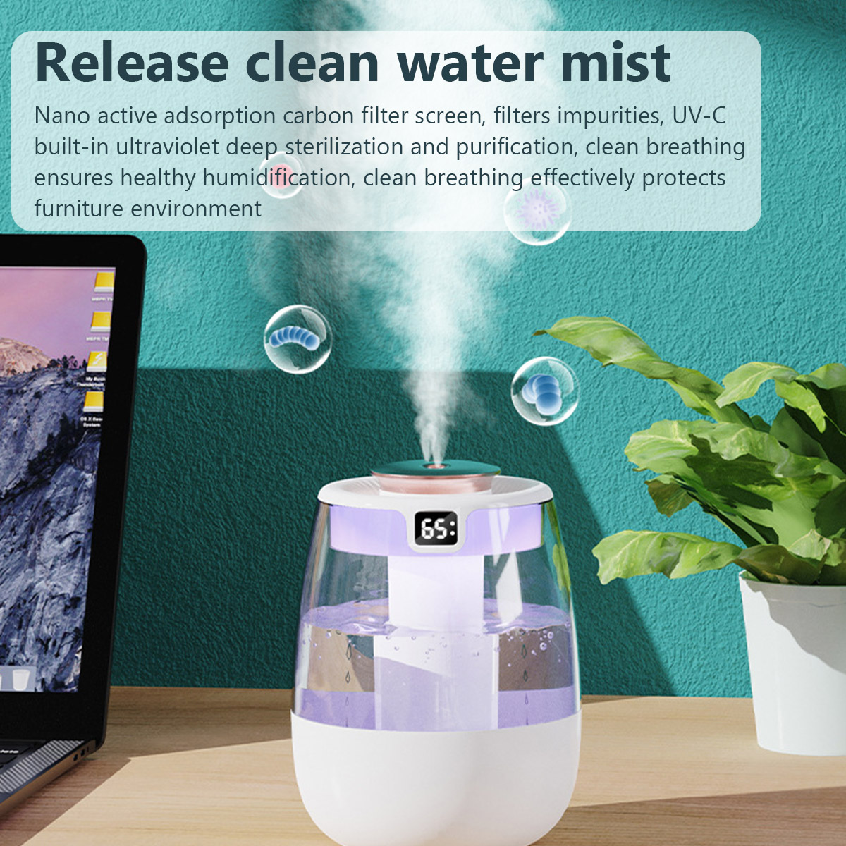 1.3L Air Humidifier Double Spr - Home Fragrance Room Spray のレビューと価格
