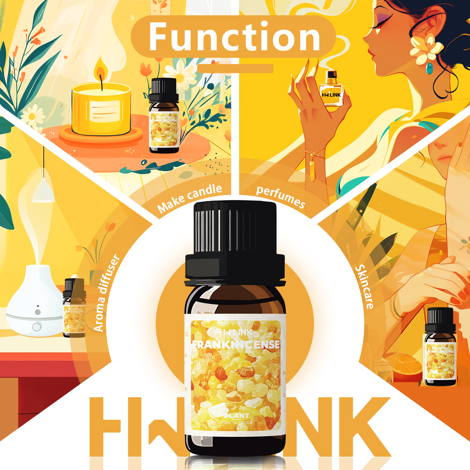 Frankincense Essential Oil 10m - Home Fragrance Accessories のレビューと価格