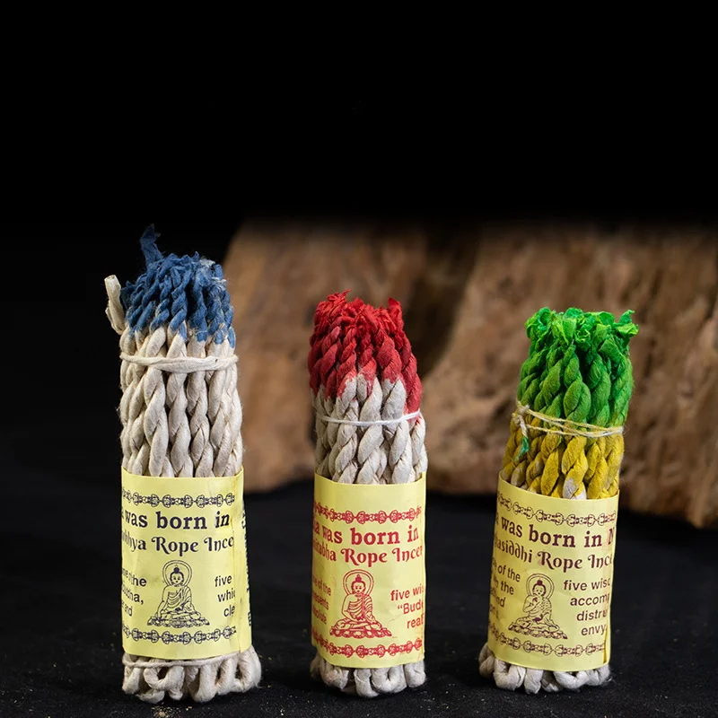 Nepal Handmade Herbal Rope 25  - Smokeless Incense Stick のレビューと価格