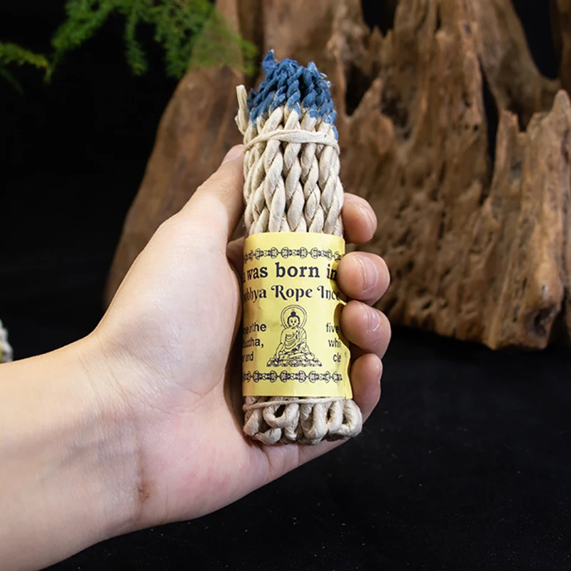 Nepal Handmade Herbal Rope 25  - Smokeless Incense Stick のレビューと価格
