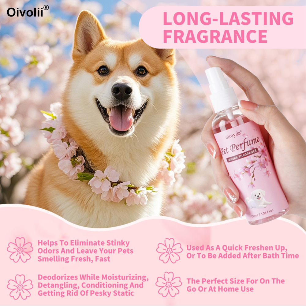Sakura Pet Perfume Spray Long  - Home Fragrance Room Spray のレビューと価格